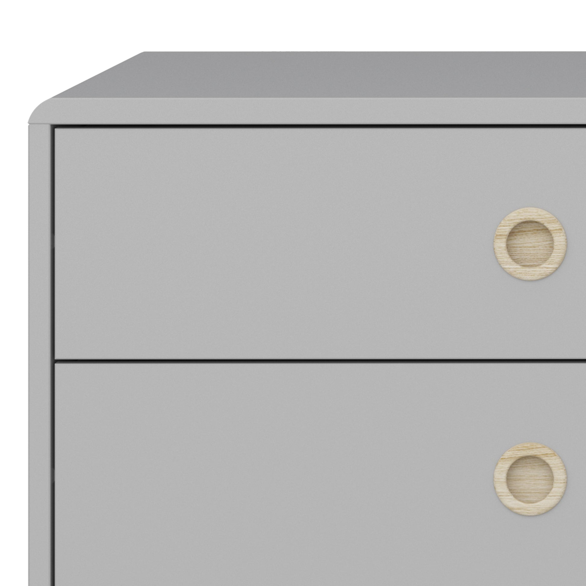 Cote | Furniture Softline Chest of Drawers, 2 + 4 Drawers - Grey Softline, Chest of Drawers 1013600130074