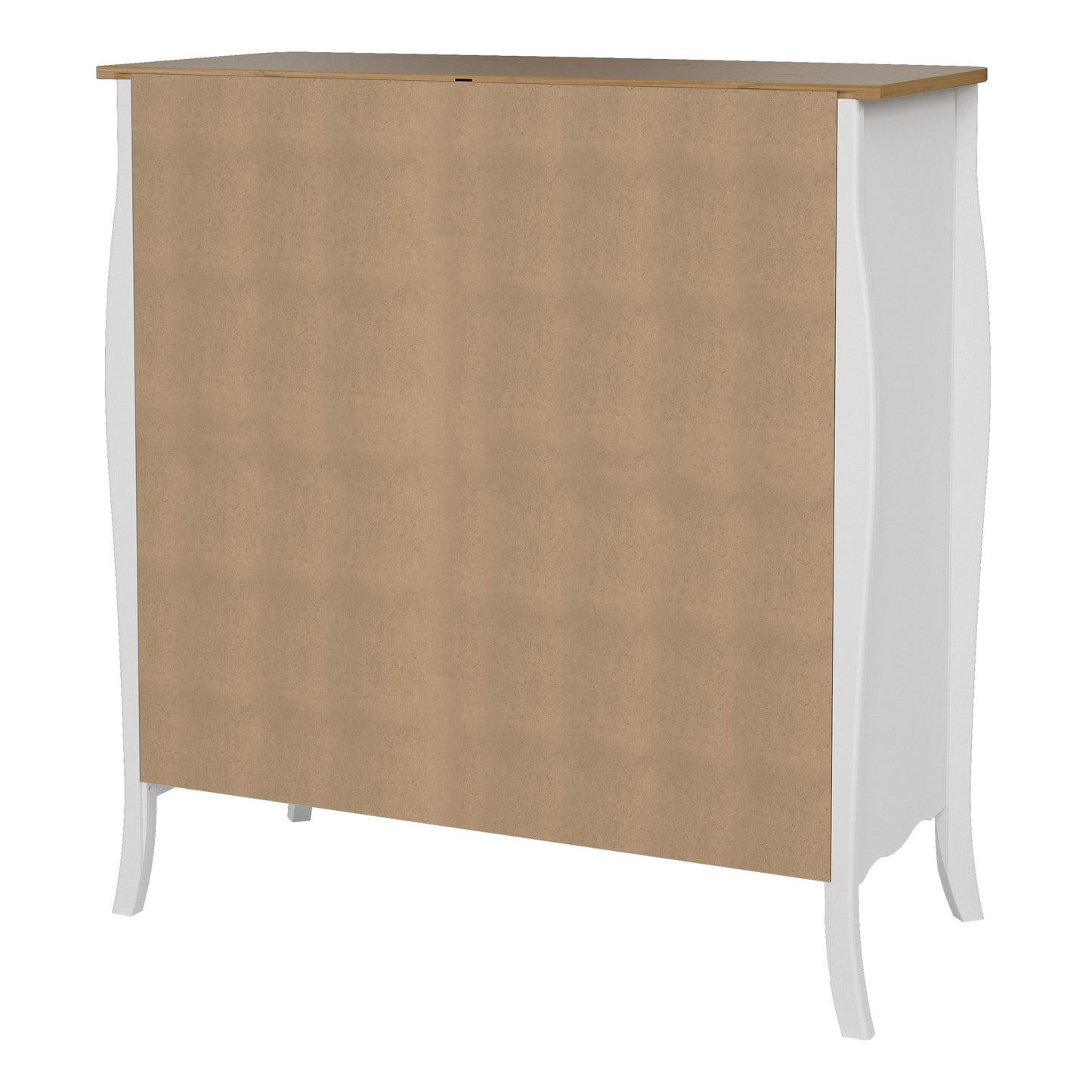 Cote | Furniture Baroque Sideboard 2 Doors, 1 Drawer - White & Iced Coffee Lacquer Baroque, Sideboards 1013760270330