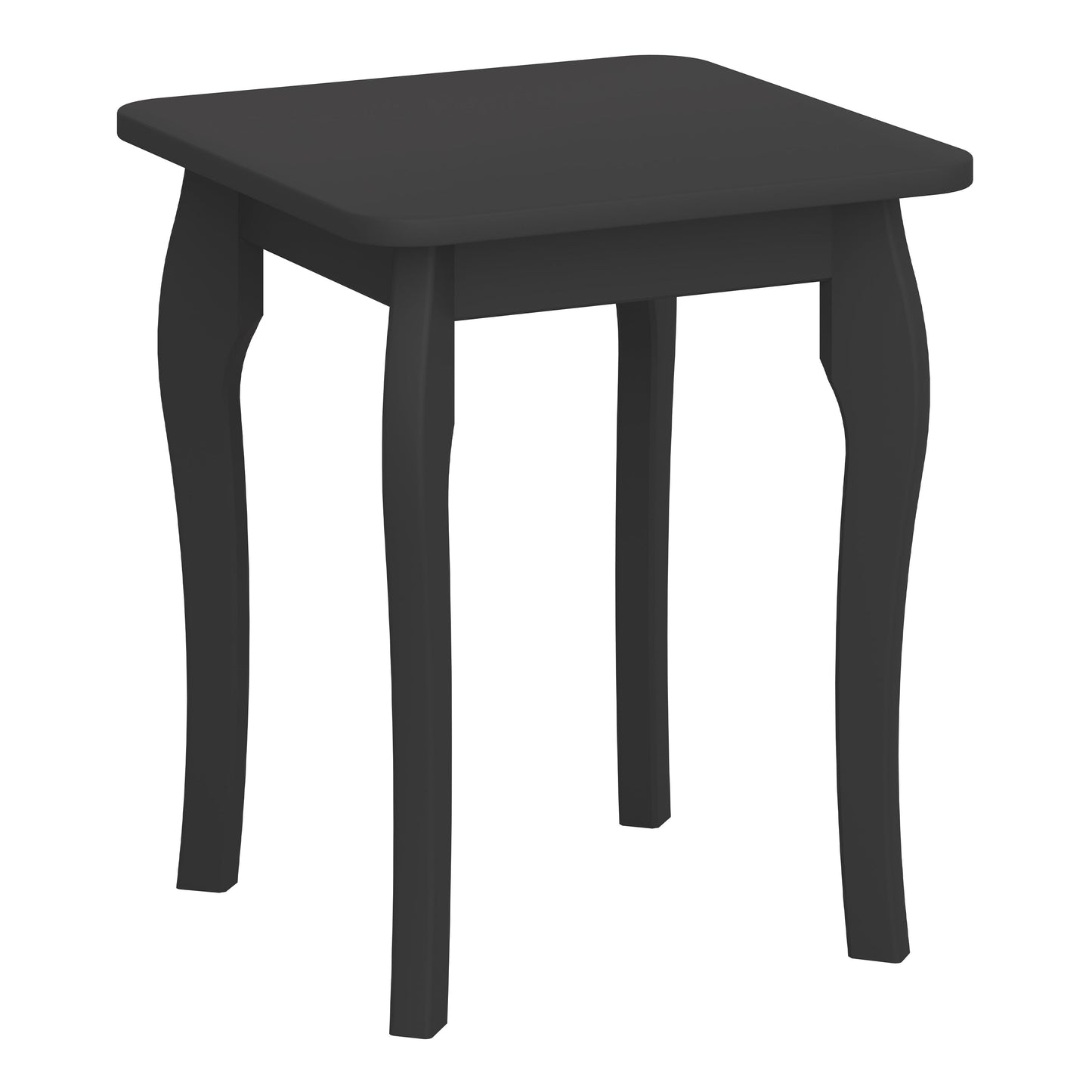 Cote | Furniture Baroque Stool - Black Baroque, Stools 1013765260049