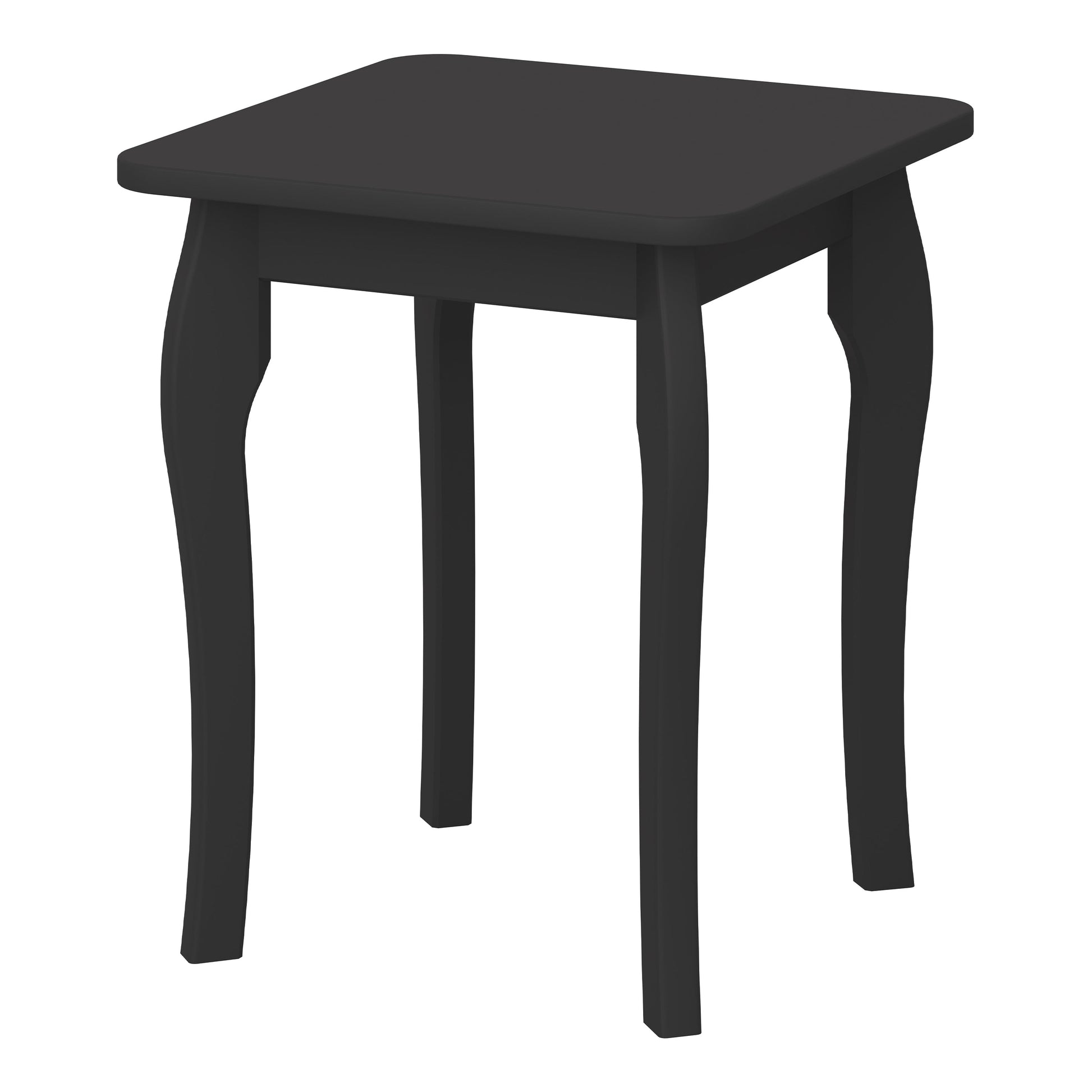 Cote | Furniture Baroque Stool - Black Baroque, Stools 1013765260049