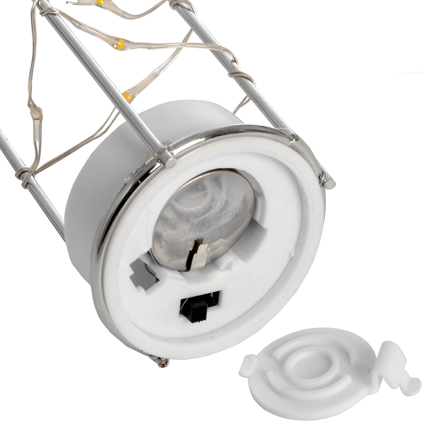 Lantern with Rope Detail and Interior LED - Frosted Glass  17200 Hill Interiors Lanterns Cote Furniture