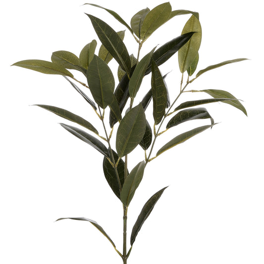 Faux Bay Leaf Spray - Green Foliage 18958 Hill Interiors Faux Flowers Cote Furniture