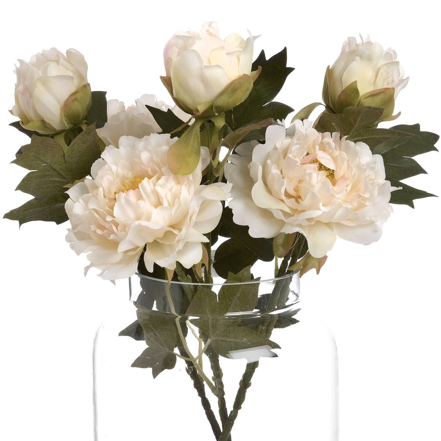 Fashion Peony - White 19034 Hill Interiors Faux Flowers Cote Furniture