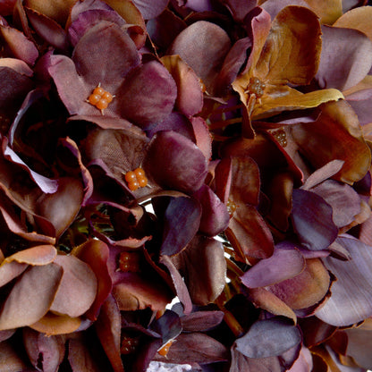 Coffee Hydrangea - Autumnal Tones 19035 Hill Interiors Faux Flowers Cote Furniture