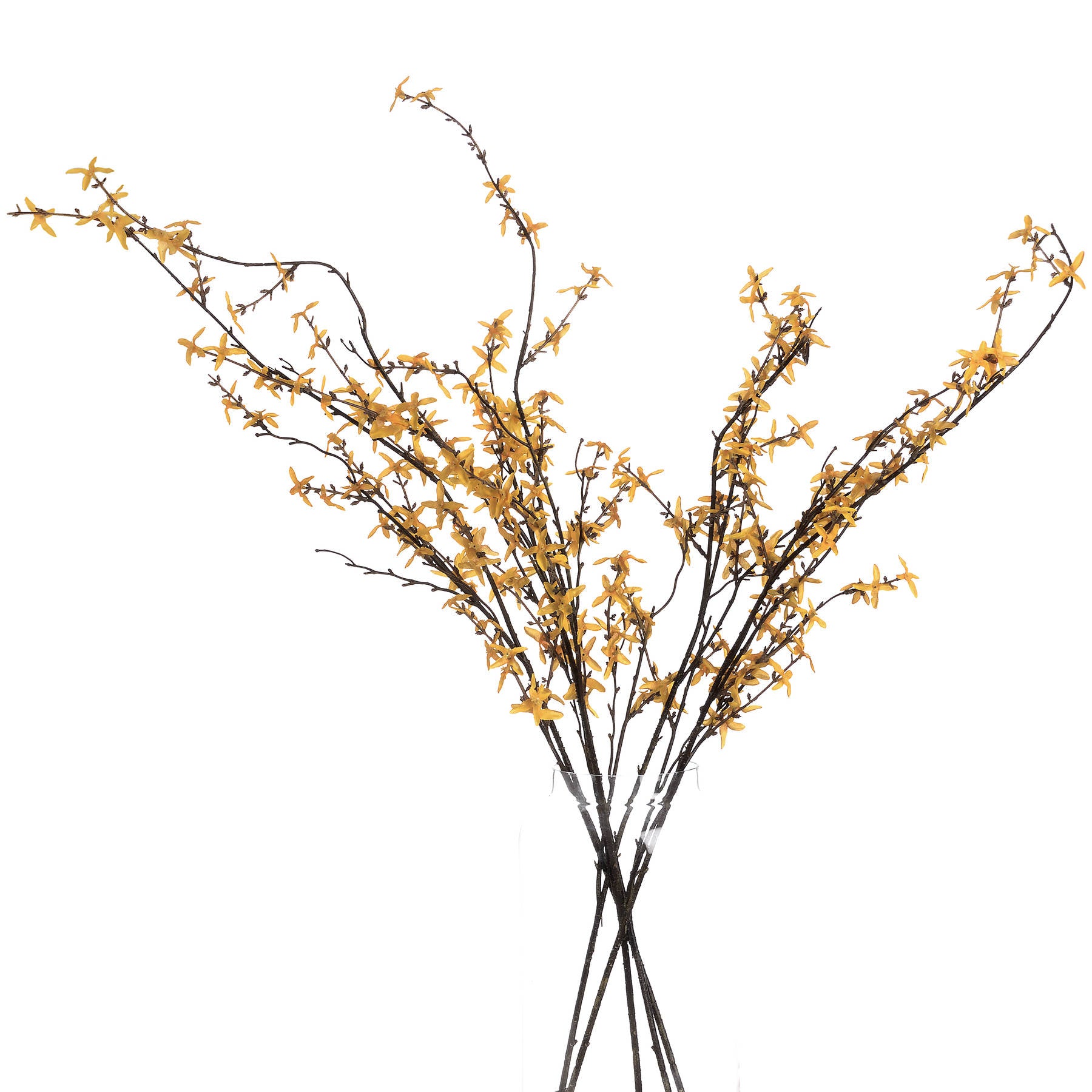 Forsythia - Yellow 19057 Hill Interiors Faux Flowers Cote Furniture