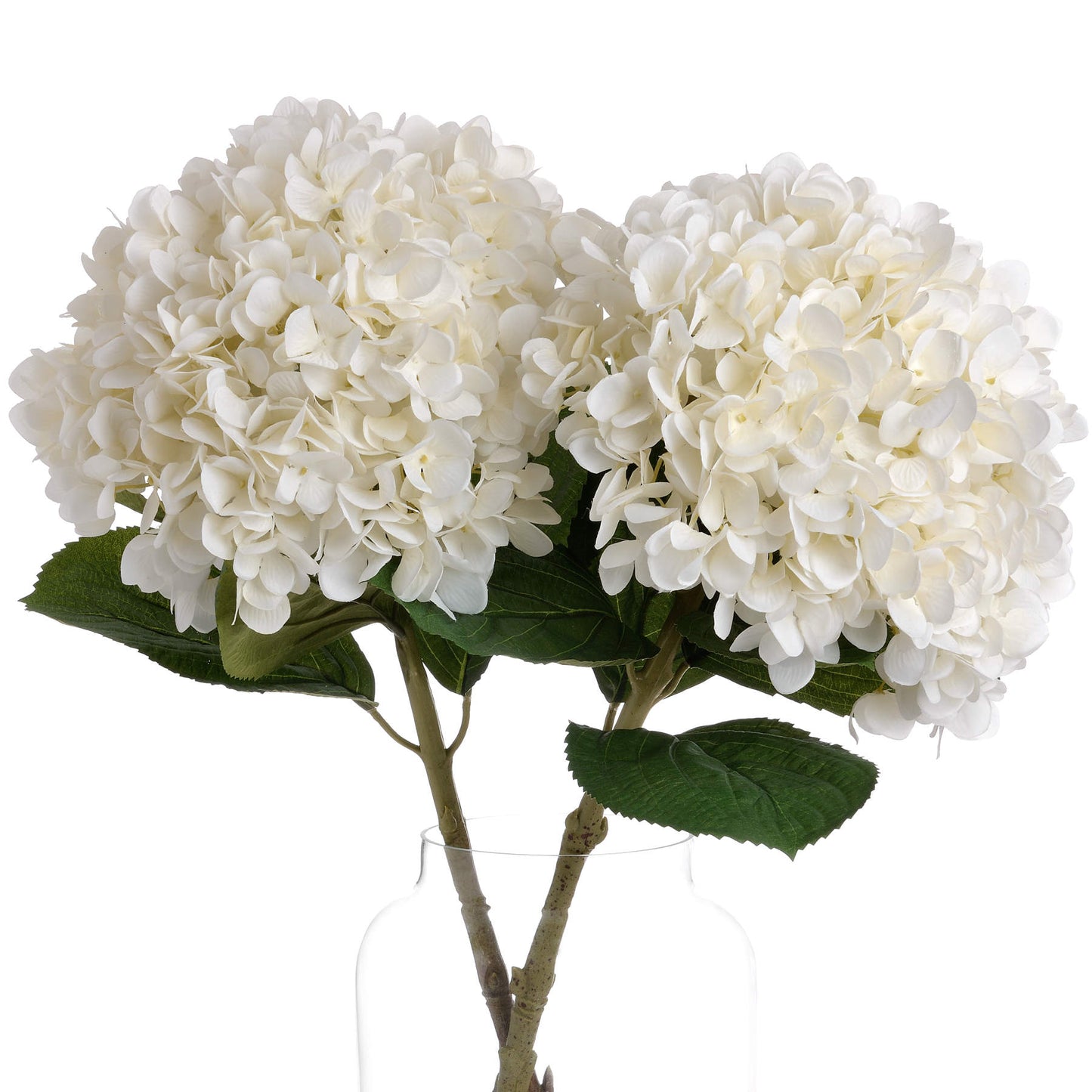 Oversized Hydrangea - White 19059 Hill Interiors Faux Flowers Cote Furniture