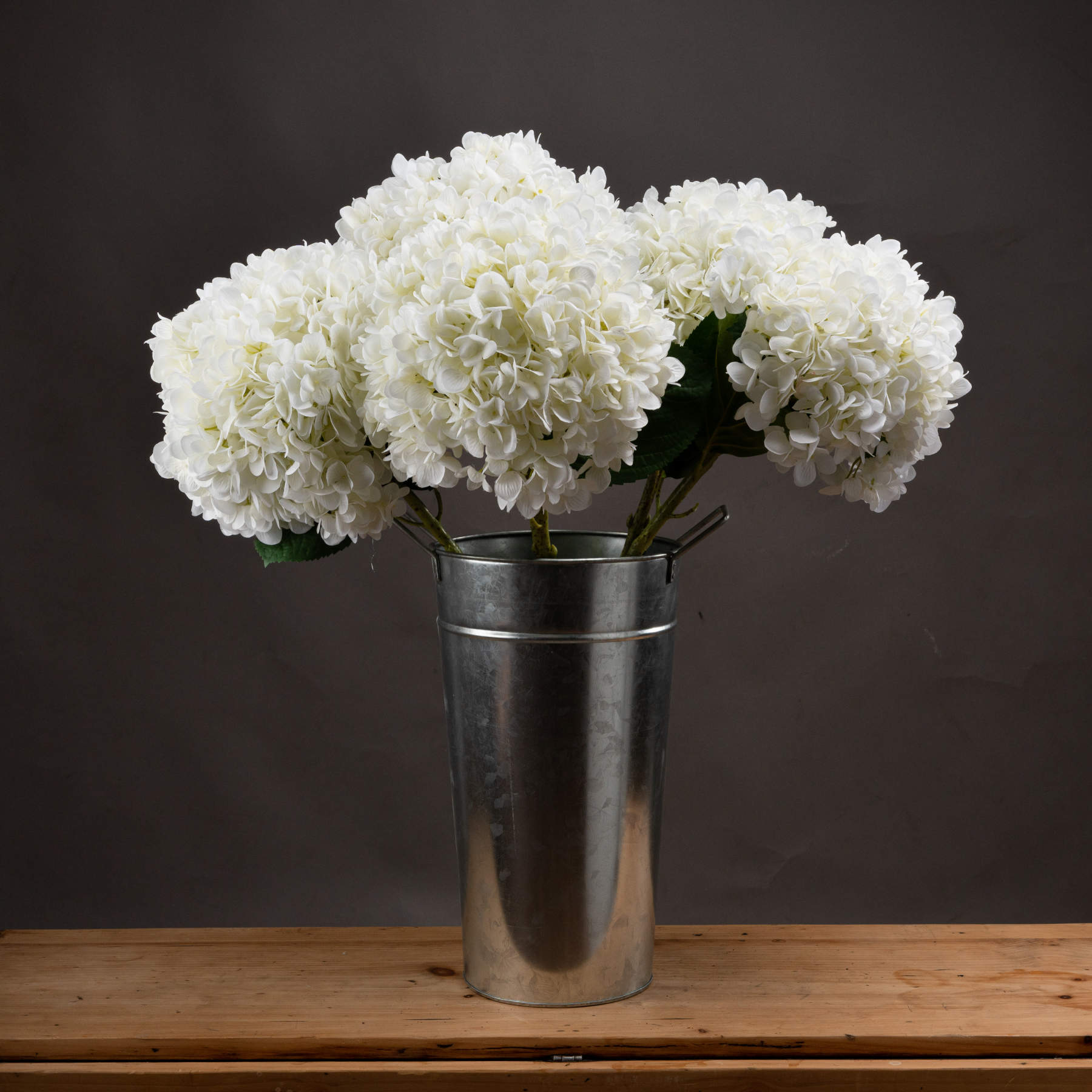 Oversized Hydrangea - White 19059 Hill Interiors Faux Flowers Cote Furniture