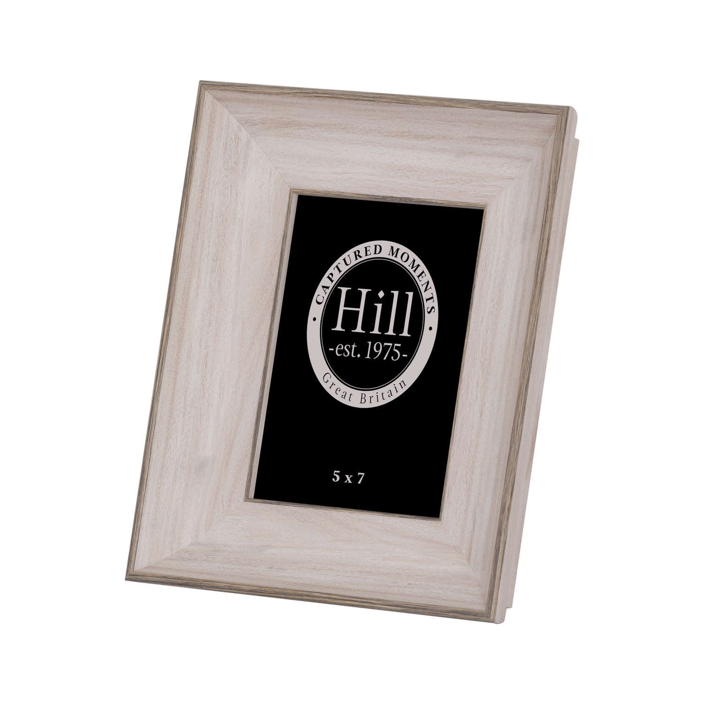 Photo Frame 5X7 - White Washed Wood  19309 Hill Interiors Picture Frames Cote Furniture