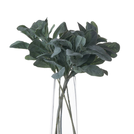 Lambs Ear Spray - Foliage 19564 Hill Interiors Faux Flowers Cote Furniture