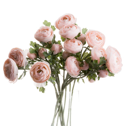 Ranunculus - Pastel Pink  20542 Hill Interiors Faux Flowers Cote Furniture