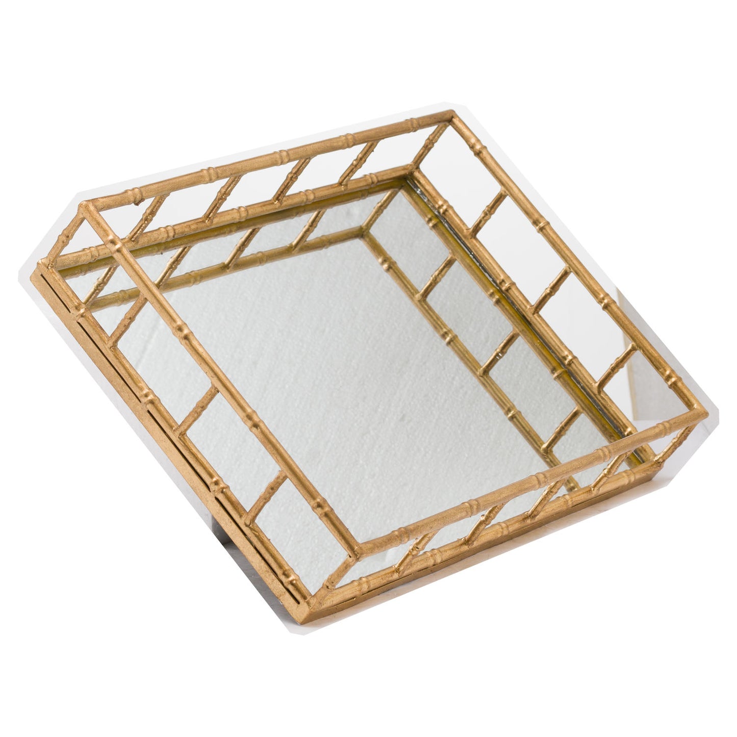 Detailed Rectangular Trays - Set of 2  20801 Hill Interiors Trays Cote Furniture