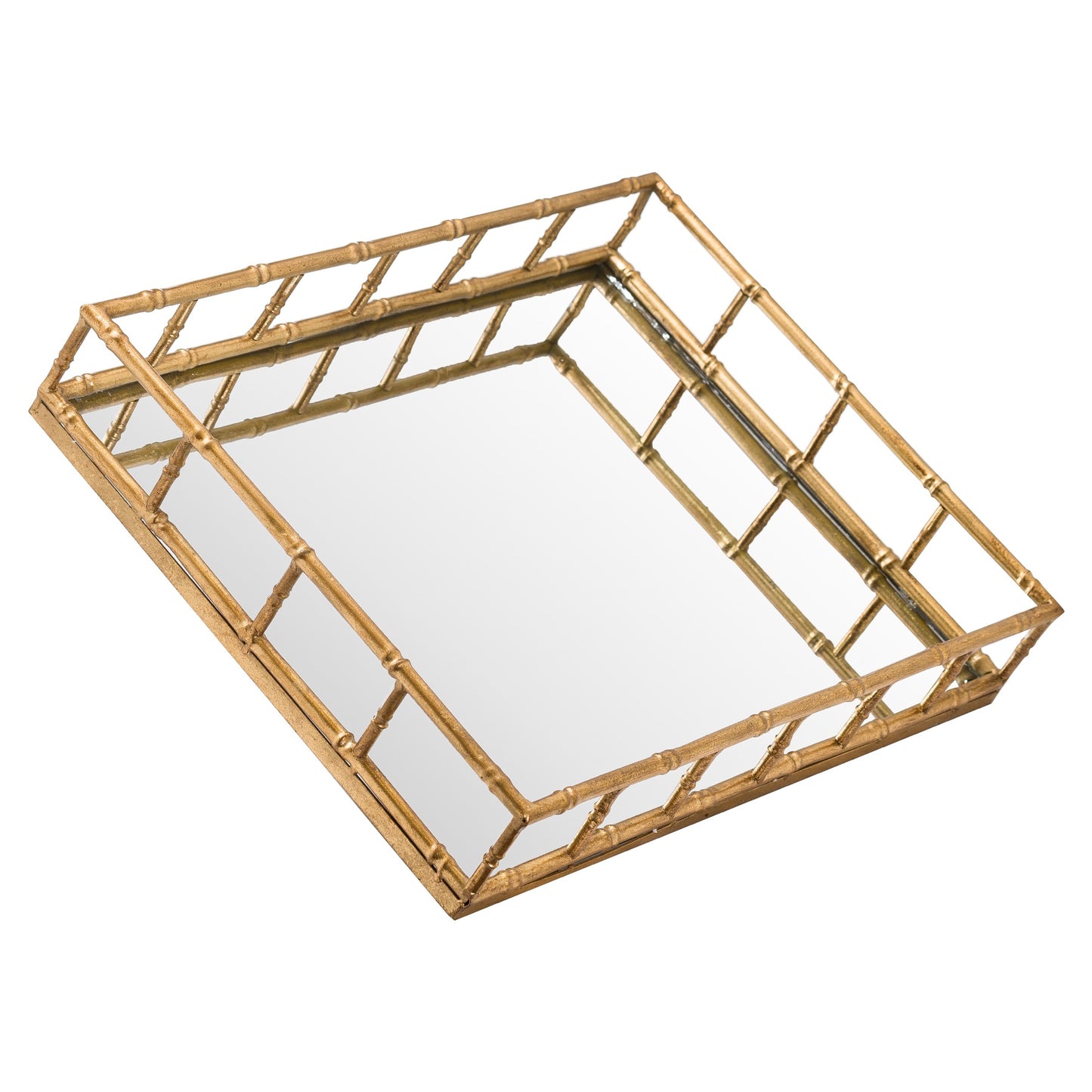 Detailed Rectangular Trays - Set of 2  20801 Hill Interiors Trays Cote Furniture