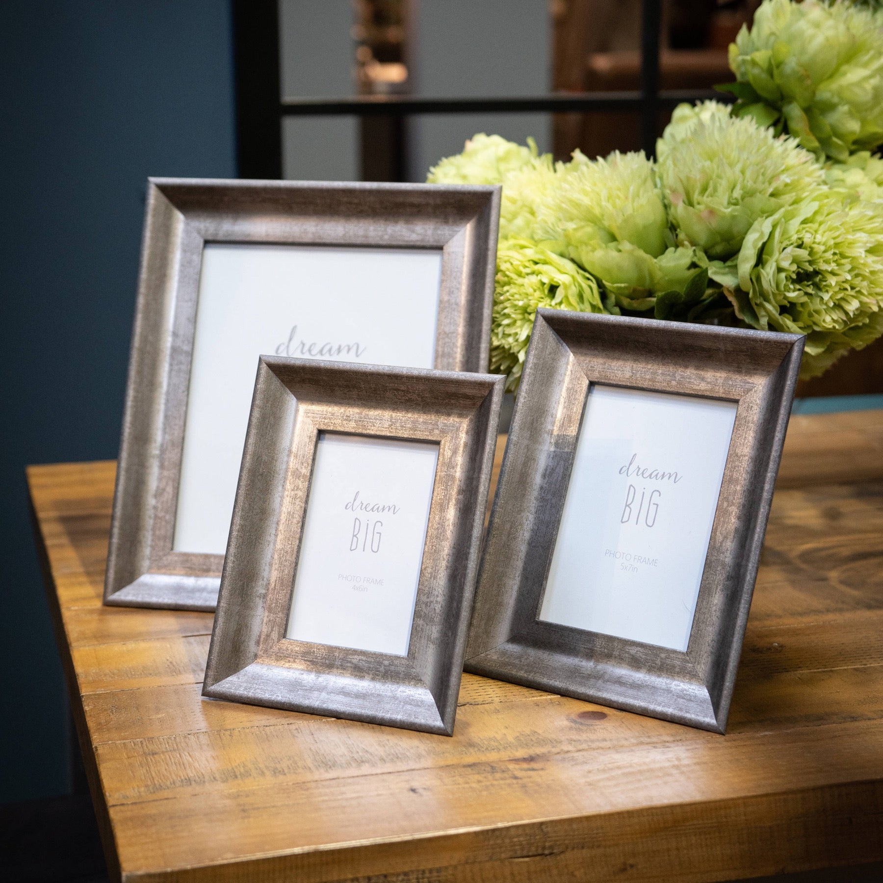 Photo Frame 4X6 - Matt Silver 20833 Hill Interiors Picture Frames Cote Furniture