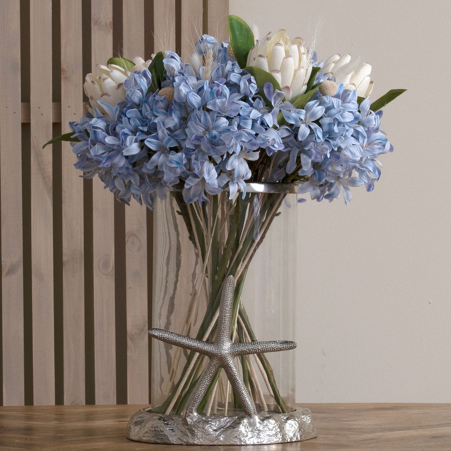 Large Headed Agapanthus - Light Blue  20888 Hill Interiors Faux Flowers,   Cote Furniture