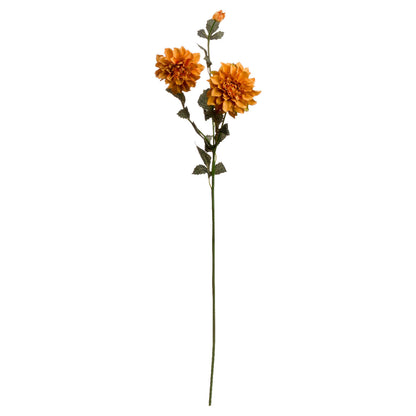 Dahlia Spray - Orange  20892 Hill Interiors Faux Flowers Cote Furniture