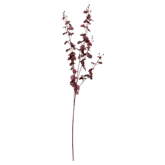 Orchid Spray - Deep Burgundy  20906 Hill Interiors Faux Flowers Cote Furniture