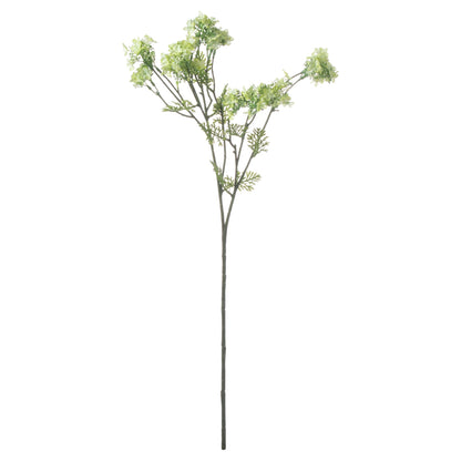 Plumb Blossom Spray - Green Foliage 20912 Hill Interiors Faux Flowers Cote Furniture