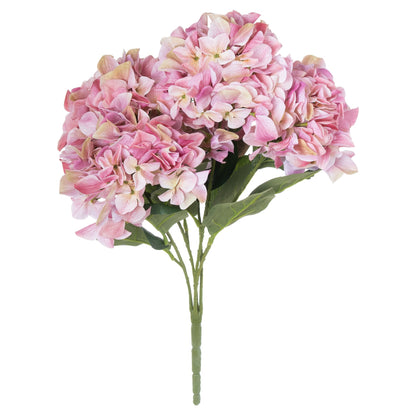 Hydrangea Bouquet - Shabby Pink  21067 Hill Interiors Faux Flowers Cote Furniture