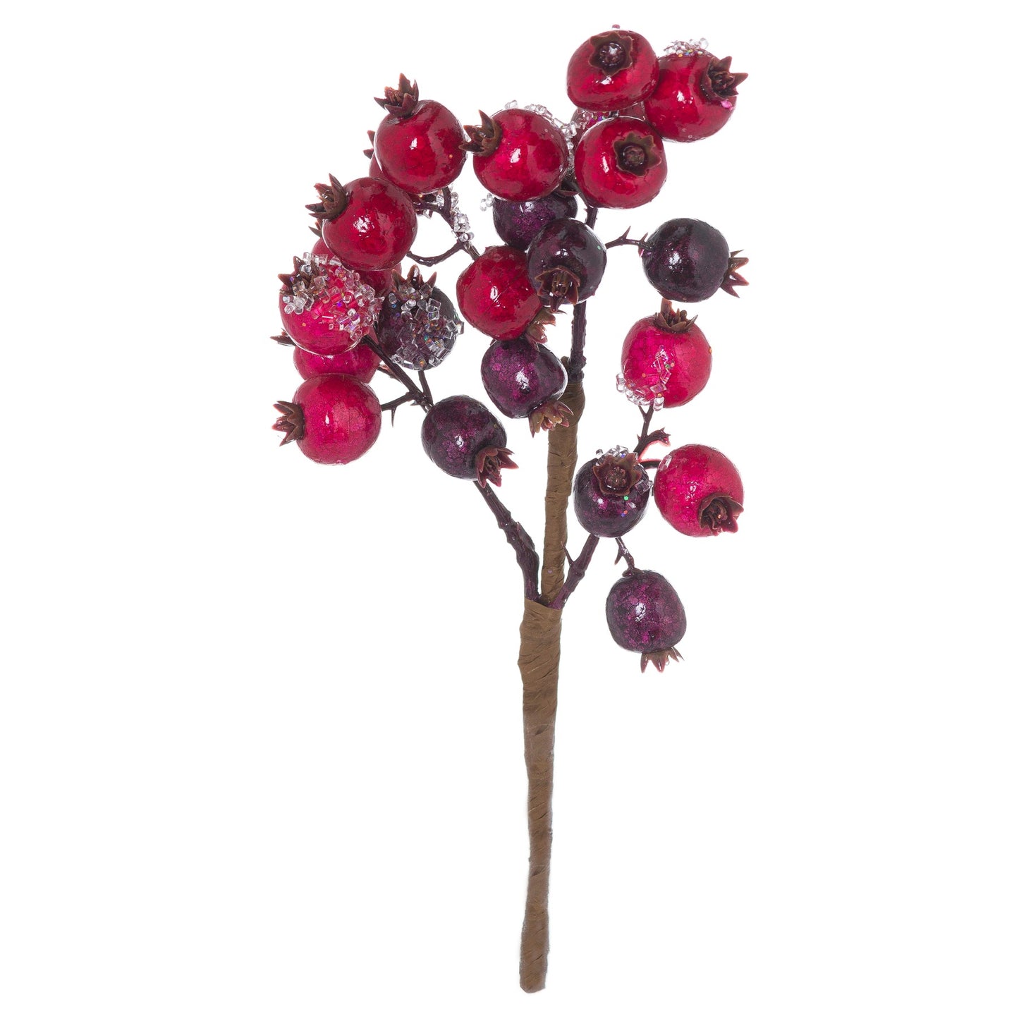 Fat Red Berry - Pick 21142 Hill Interiors Faux Flowers Cote Furniture