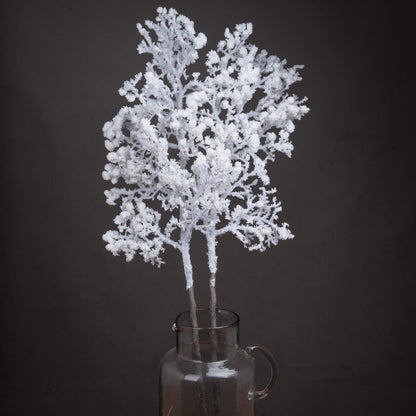 Snow Branch 21194 Hill Interiors Faux Flowers Cote Furniture