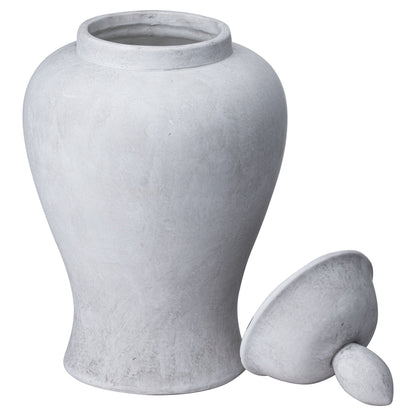 Darcy Large Stone Ginger Jar 21359 Hill Interiors Ornaments Cote Furniture