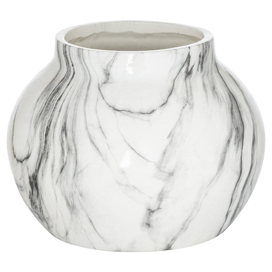 Planter - Marble Effect 21493 Hill Interiors Plant Pots Cote Furniture