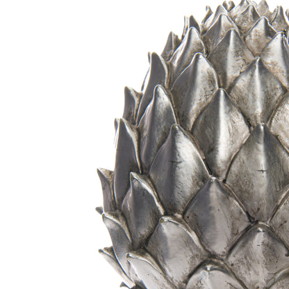 Pinecone Finial (Large) - Silver  21733 Hill Interiors Ornaments Cote Furniture