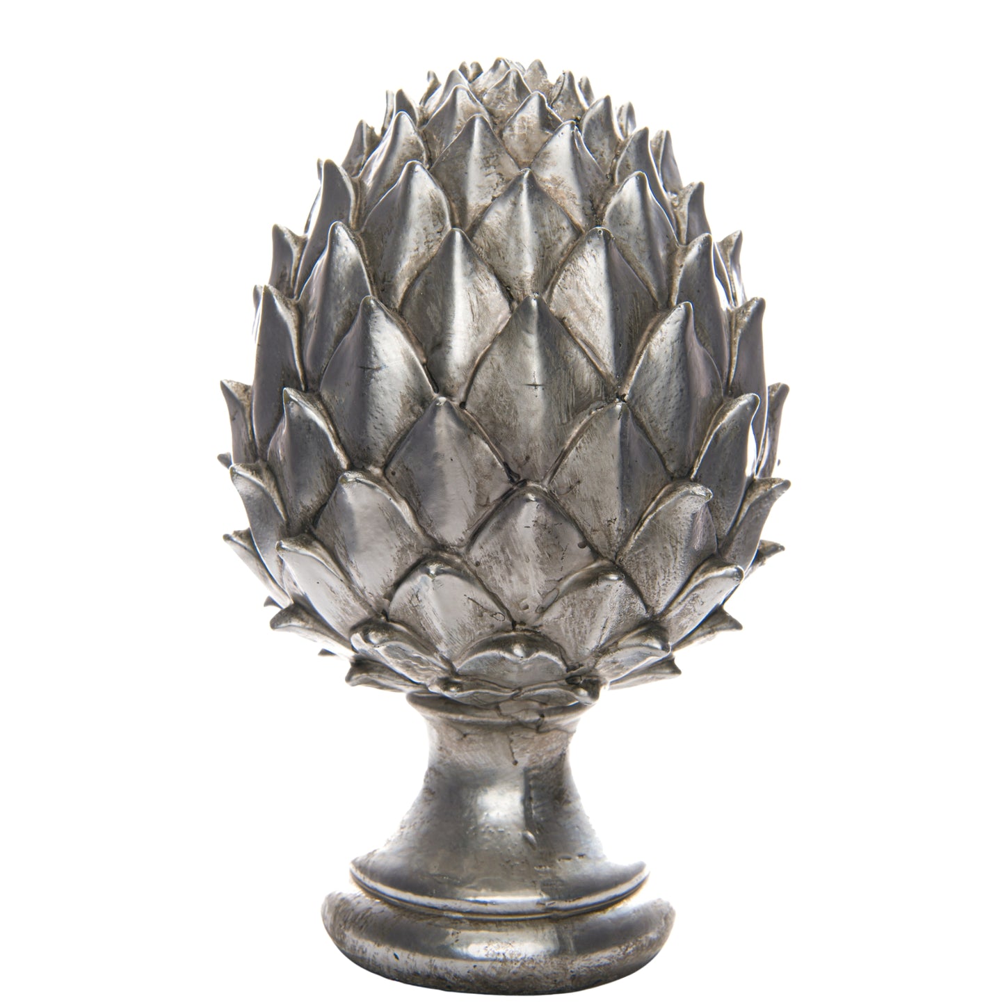 Pinecone Finial (Large) - Silver  21733 Hill Interiors Ornaments Cote Furniture