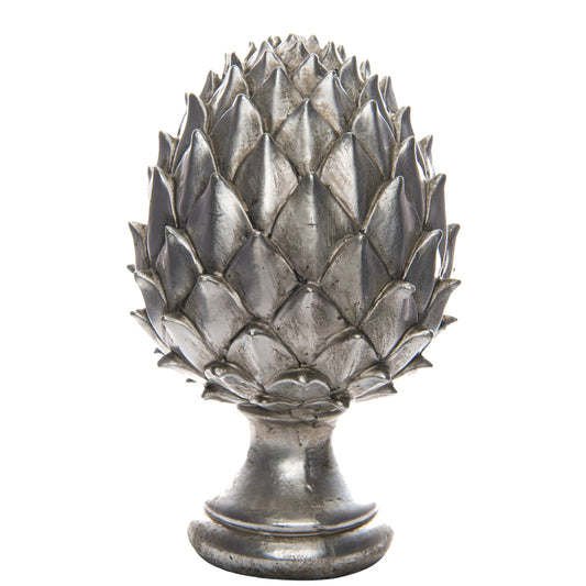 Pinecone Finial (Large) - Silver  21733 Hill Interiors Ornaments Cote Furniture