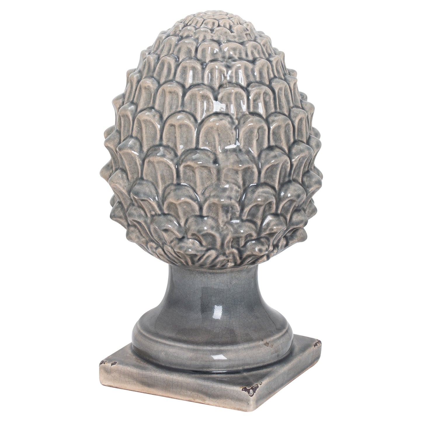 Garda Decorative Acorn - Grey 21757 Hill Interiors Ornaments Cote Furniture