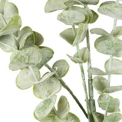 Gunnii Eucalyptus Spray - Green Foliage 22167 Hill Interiors Faux Flowers Cote Furniture