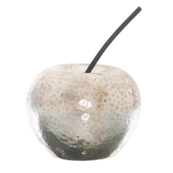 Apple Ornament (Small) - Silver 22265 Hill Interiors Ornaments Cote Furniture