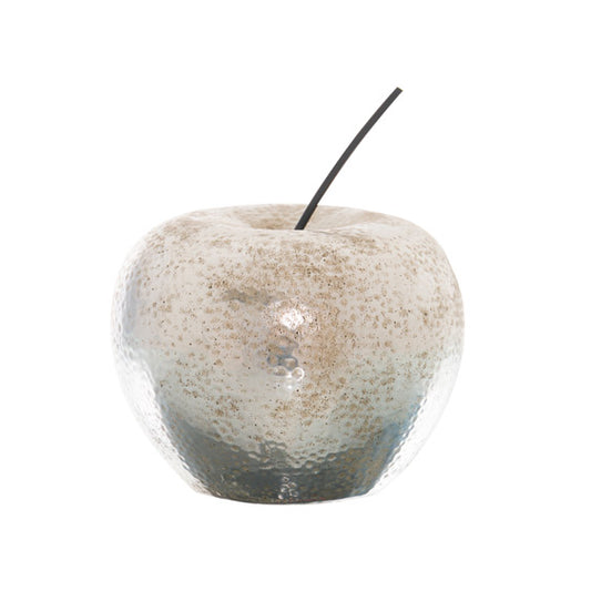 Apple Ornament - Silver 22266 Hill Interiors Ornaments Cote Furniture