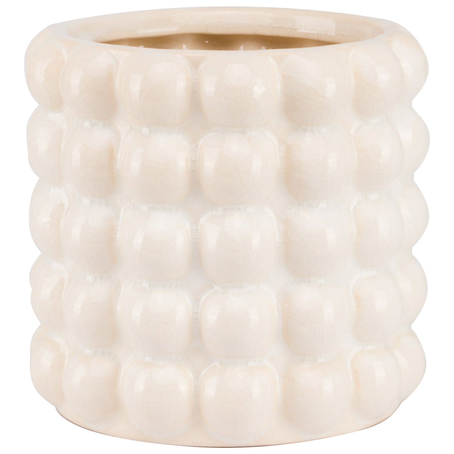 Seville Bubble Planter - Cream 22337 Hill Interiors Plant Pots Cote Furniture