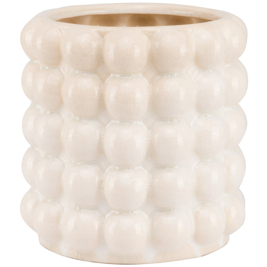 Seville Bubble Panter (Large) - Cream 22338 Hill Interiors Plant Pots Cote Furniture