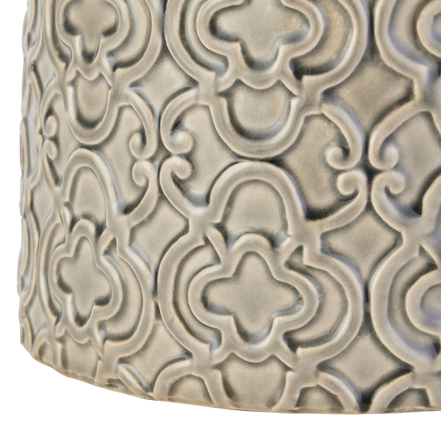 Seville Marrakesh Urn - Grey 22604 Hill Interiors Ornaments Cote Furniture