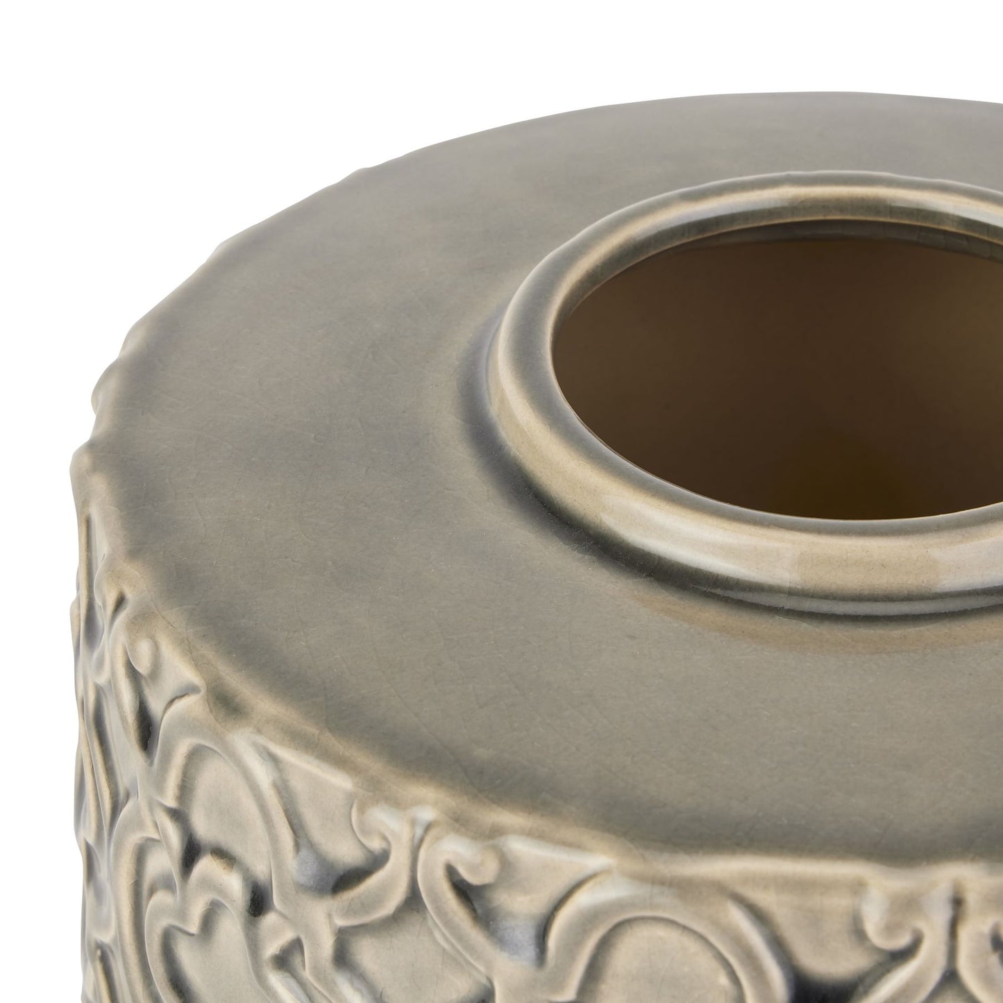 Seville Marrakesh Urn - Grey 22604 Hill Interiors Ornaments Cote Furniture