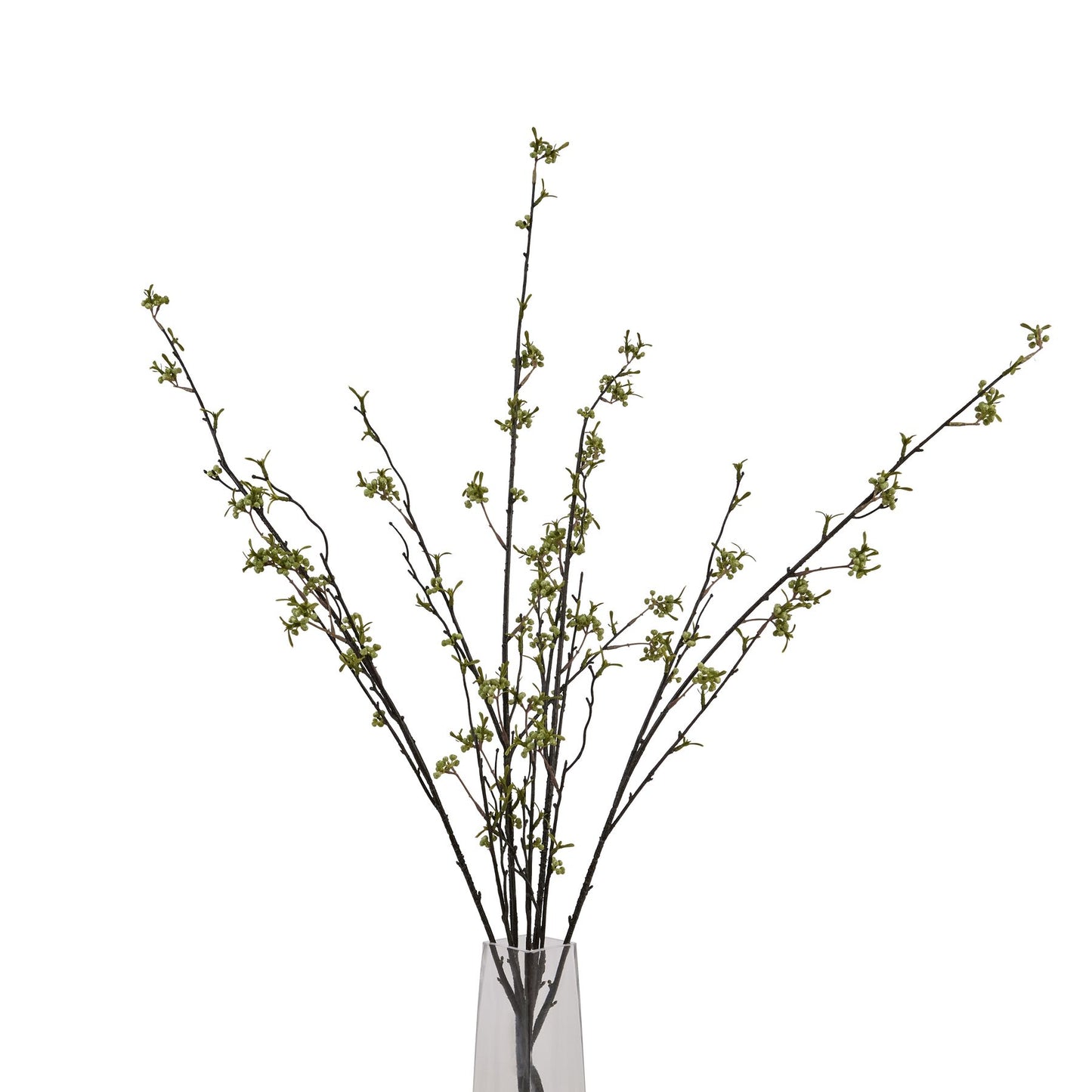 Berry Willow Stem - Green 22619 Hill Interiors Faux Flowers Cote Furniture