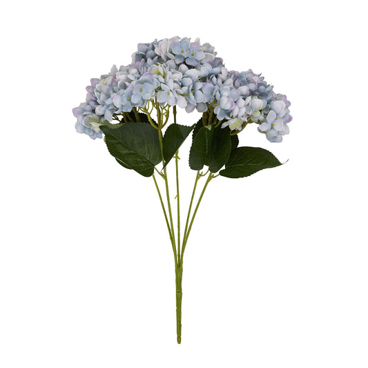 Hydrangea Bunch - Blue 22622 Hill Interiors Faux Flowers Cote Furniture