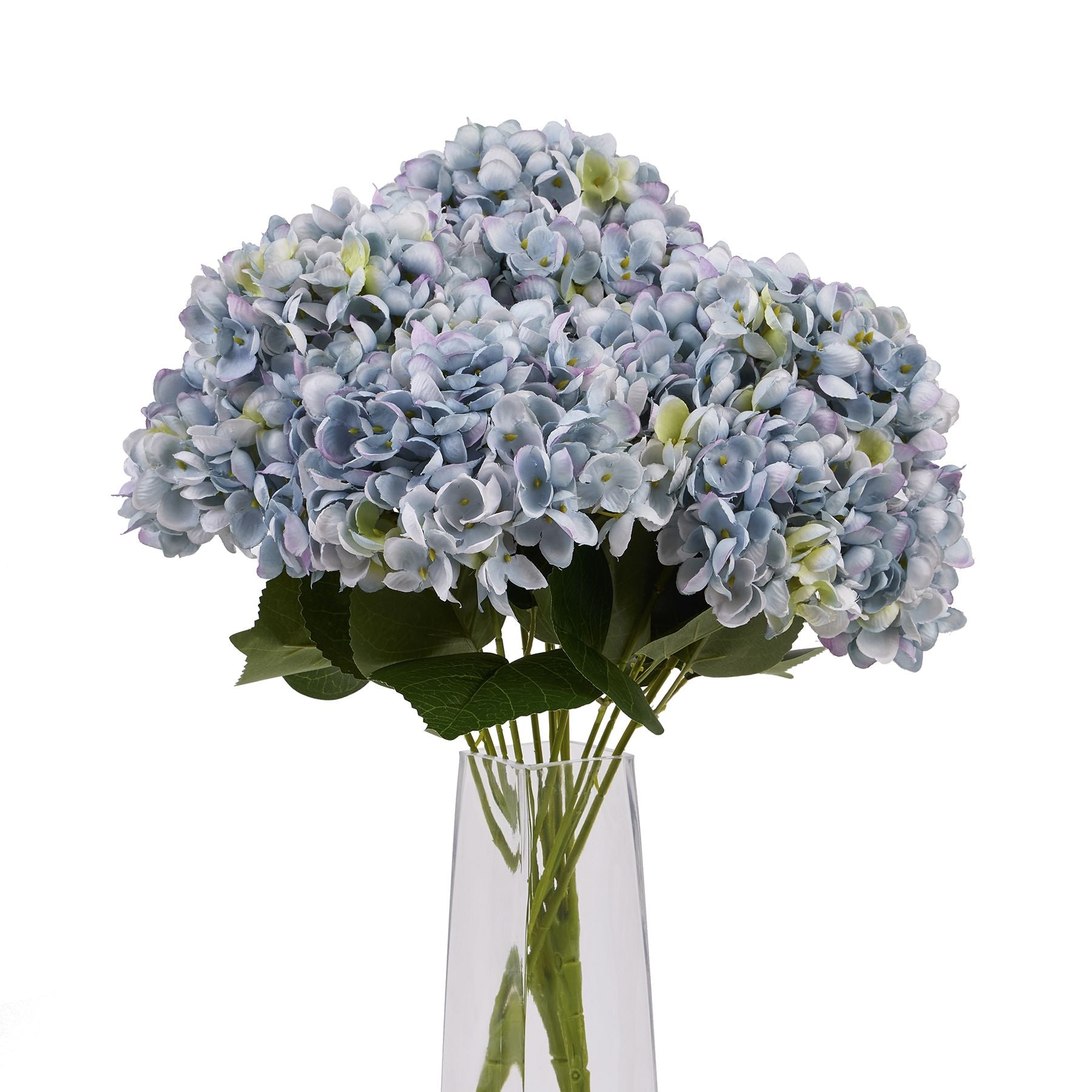 Hydrangea Bunch - Blue 22622 Hill Interiors Faux Flowers Cote Furniture