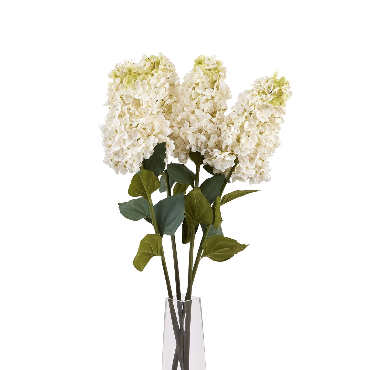 Spear Hydrangea - White   22624 Hill Interiors Faux Flowers Cote Furniture