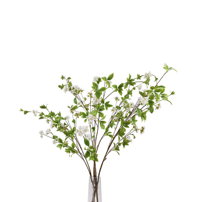 Mock Orange Spray - Tall  22625 Hill Interiors Faux Flowers Cote Furniture