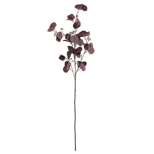 Berried Eucalyptus - Burgundy  22628 Hill Interiors Faux Flowers Cote Furniture