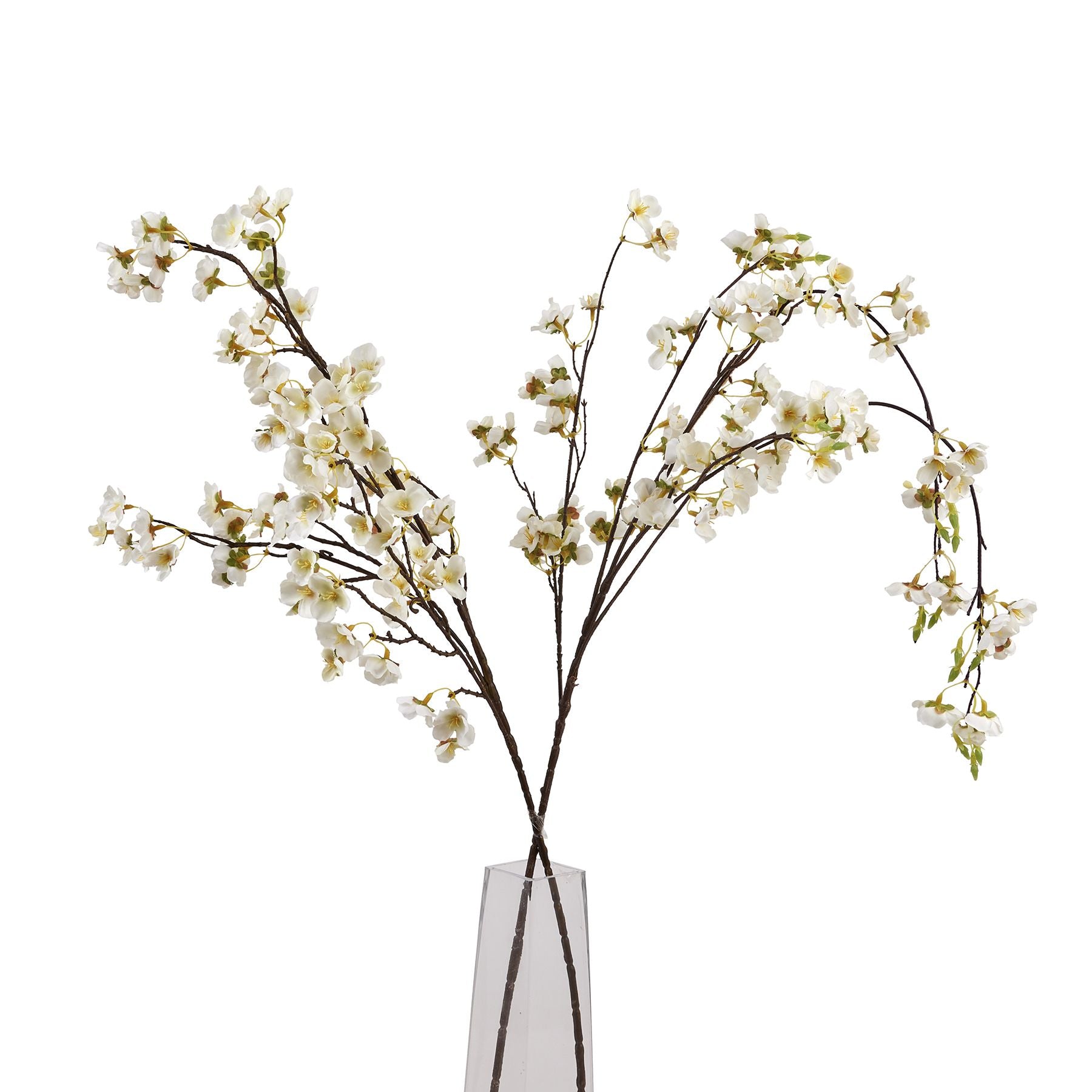 Japanese Blossom - White 22635 Hill Interiors Faux Flowers Cote Furniture