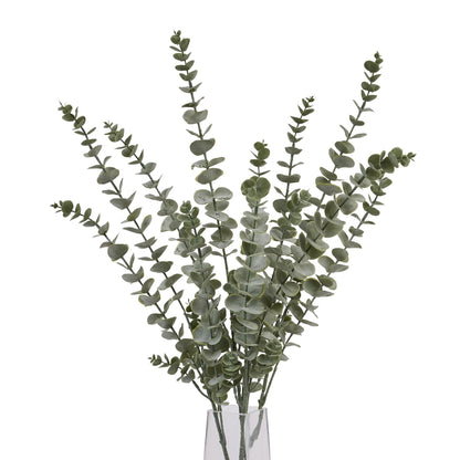 Gunnii Eucalyptus Spray - Blue, Green 22637 Hill Interiors Faux Flowers Cote Furniture