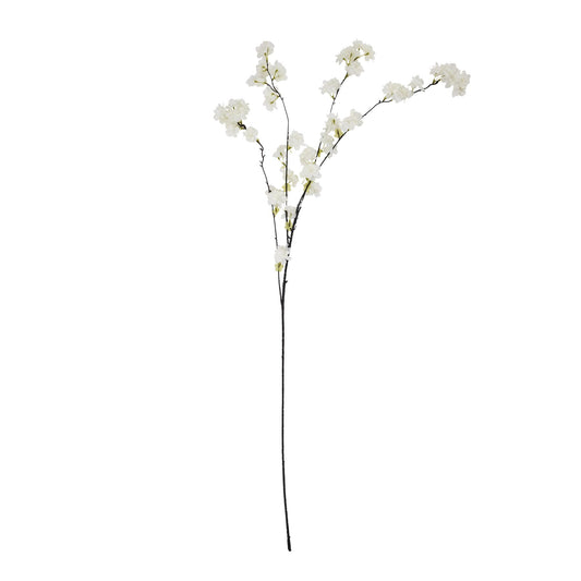 Cherry Blossom Stem (Large) - White 22639 Hill Interiors Faux Flowers Cote Furniture