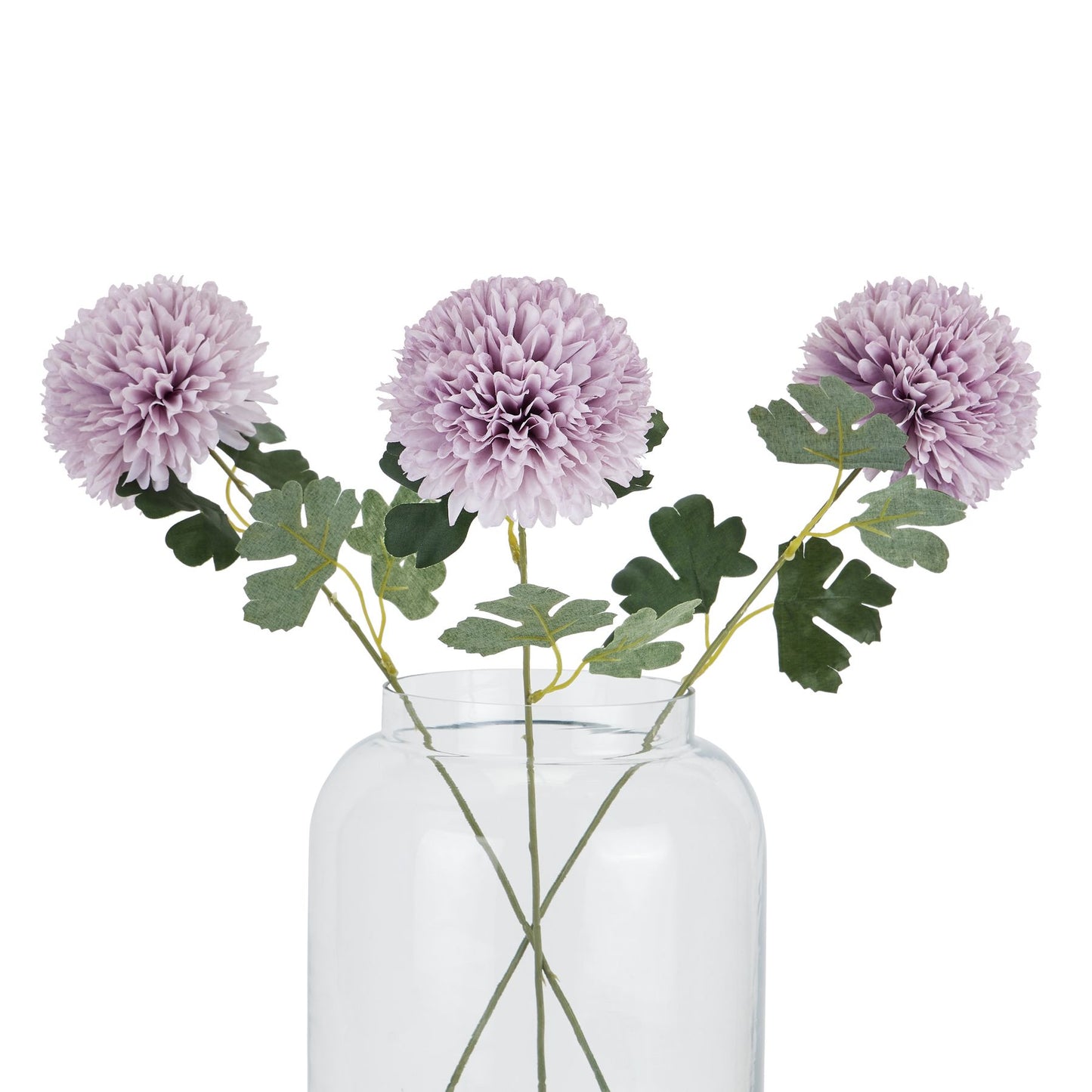 Chrysanthemum - Light Purple 22717 Hill Interiors Faux Flowers Cote Furniture