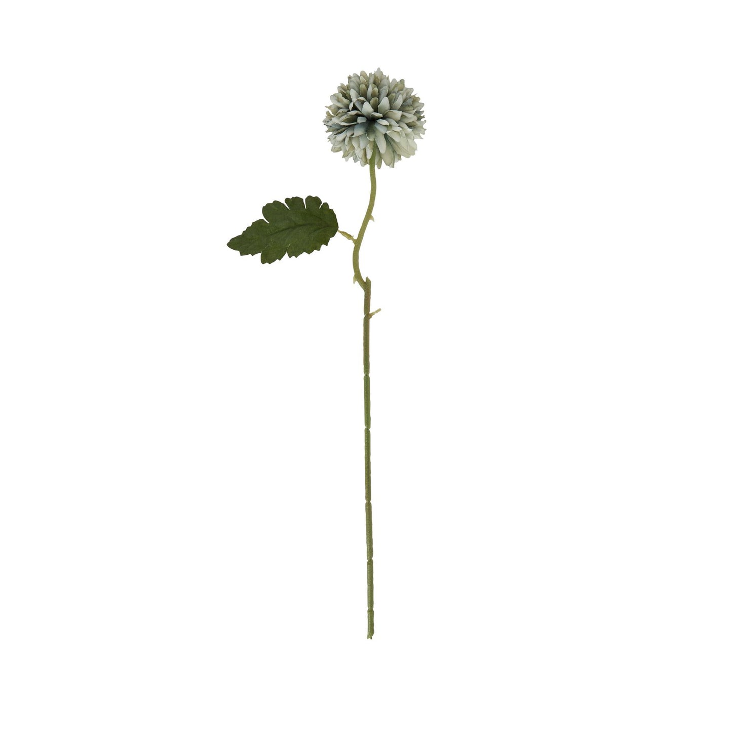 Short Chrysanthemum - Pale Blue, Green 22720 Hill Interiors Faux Flowers,   Cote Furniture