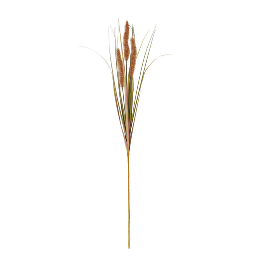 Triple Grass Stem - Terracotta  22739 Hill Interiors Faux Flowers Cote Furniture