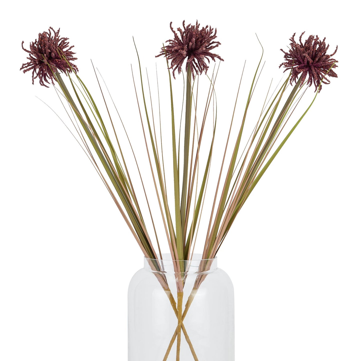 Aster Spider Chrysanthemum Stem - Burgundy  22743 Hill Interiors Faux Flowers Cote Furniture